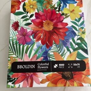 BBOLDIN Colorful Floral Puzzle